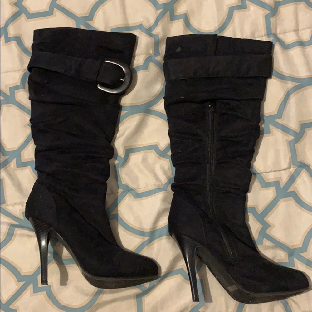 High heel boots